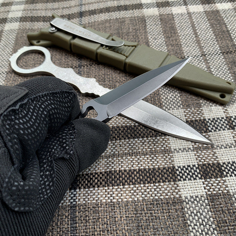 Survival Fixed Blade Knife – Compact, Durable, and Reliable