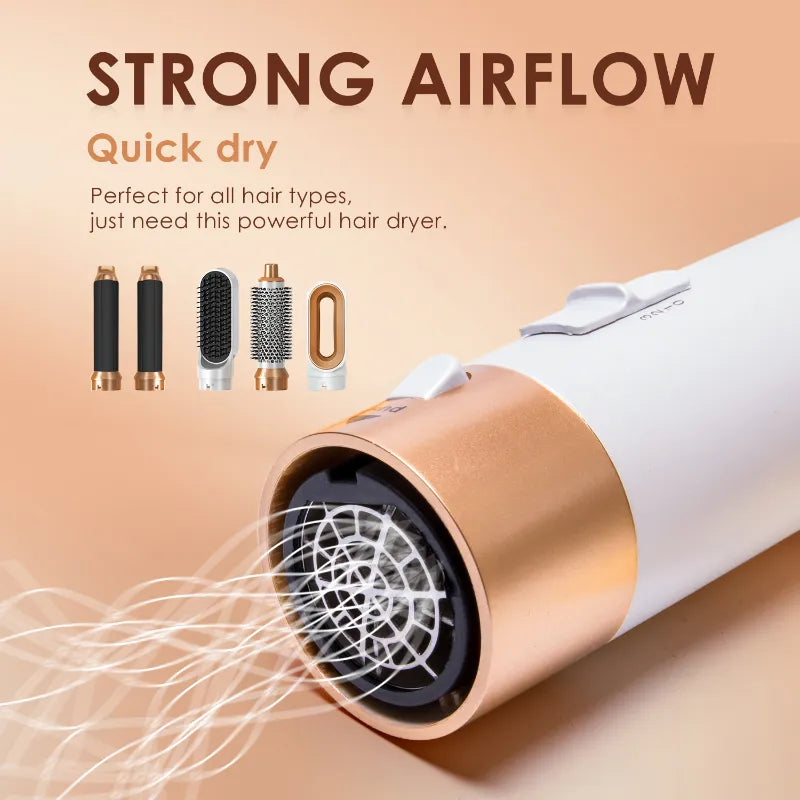 5 in 1 Hair Dryer Styling Brush