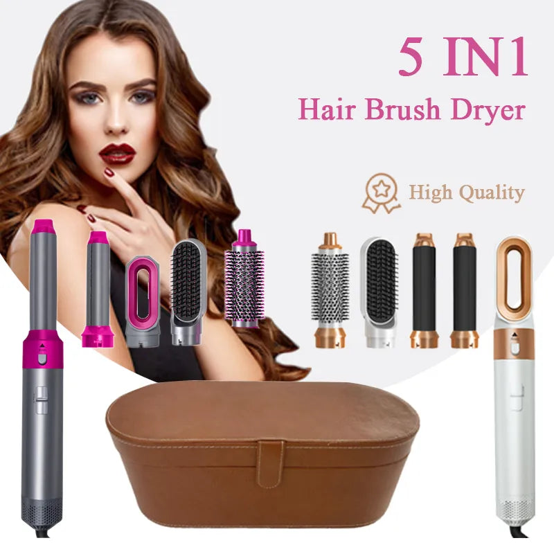 5 in 1 Hair Dryer Styling Brush