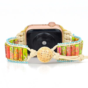 TEEPOLLO Handmade Apple Watch Wristbands Boho 40mm